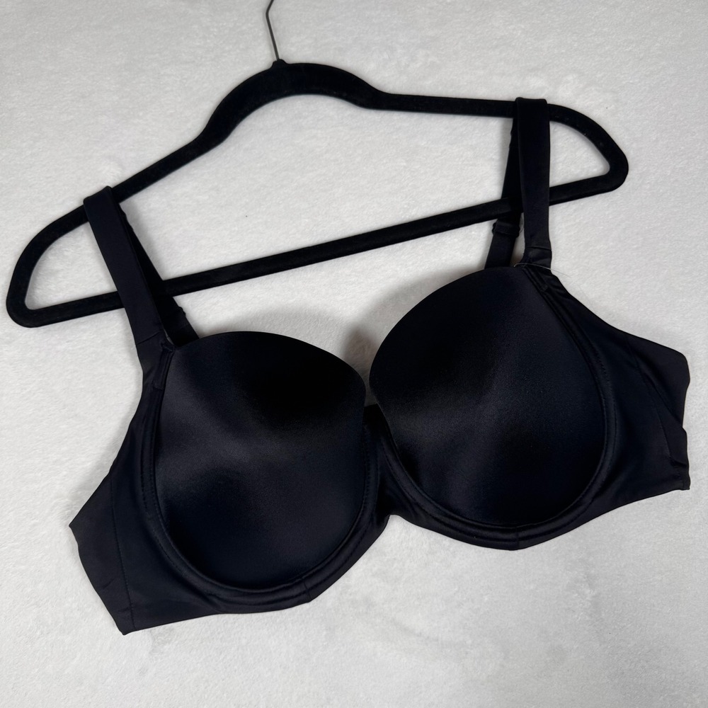 Soma Bra Womens 38D Black Stunning Support Smooth Full Coverage 112201 Staple